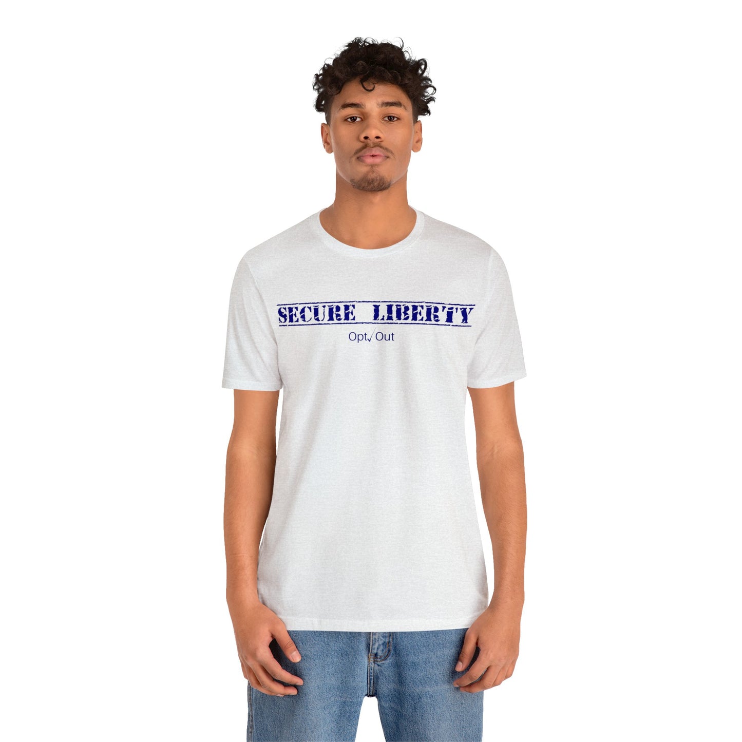 Secure Liberty Navy Blue T-Shirt