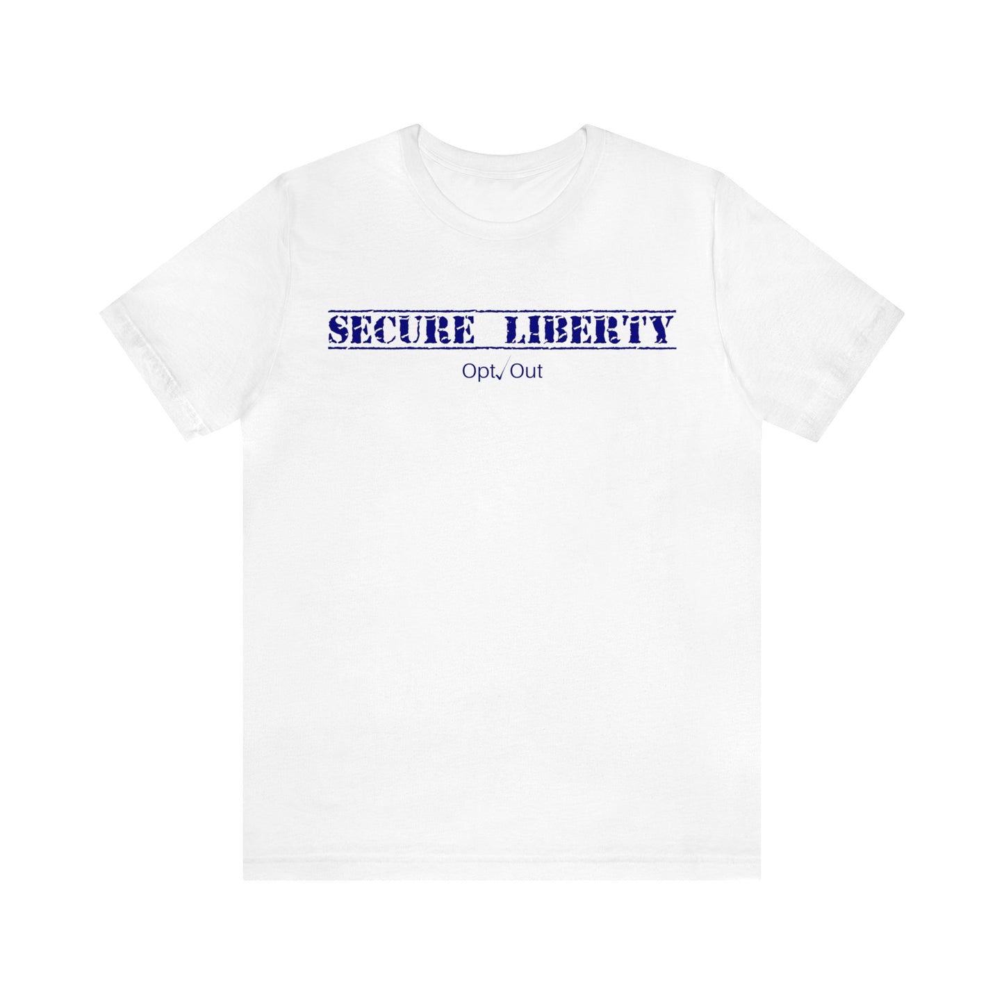 Secure Liberty Navy Blue T-Shirt