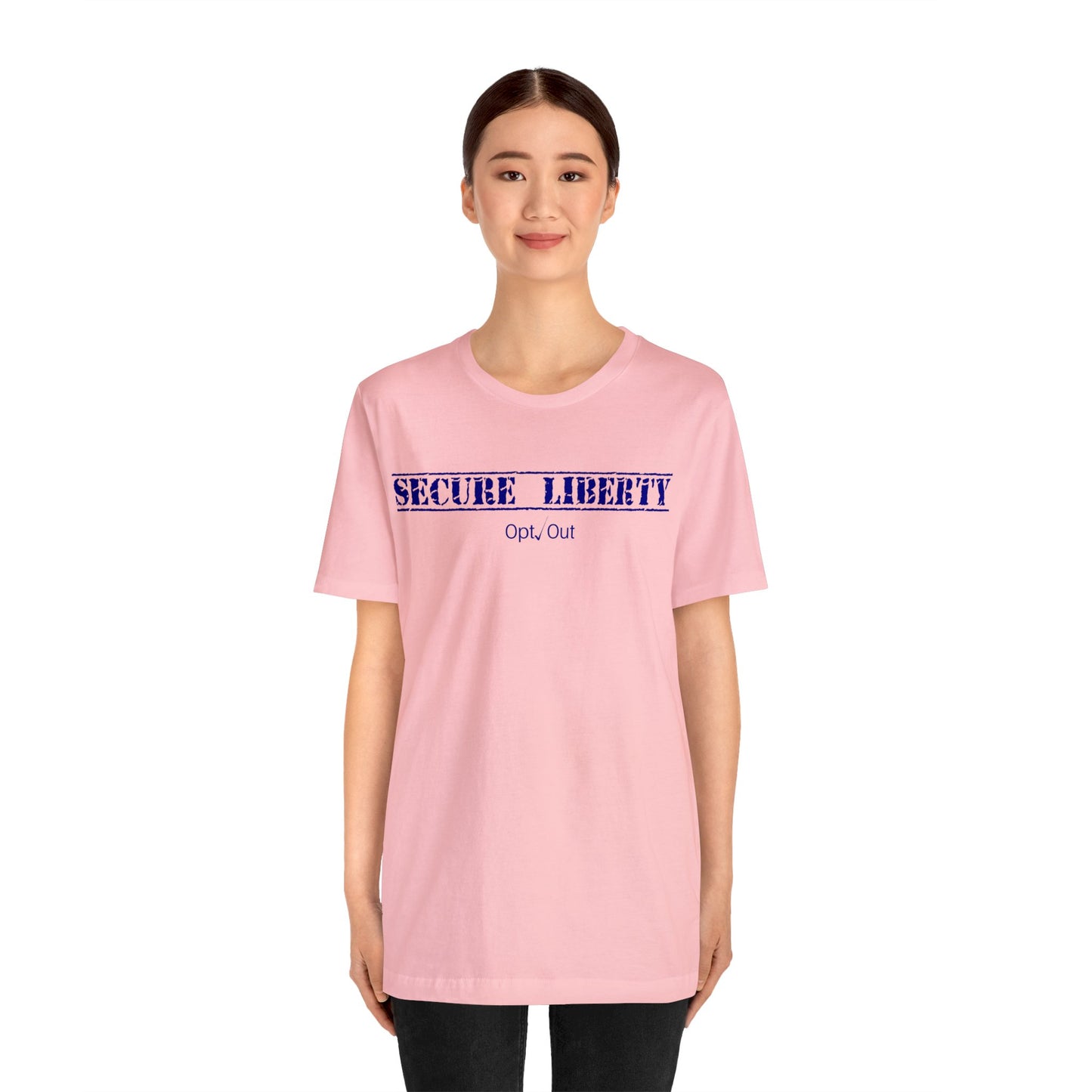 Secure Liberty Navy Blue T-Shirt