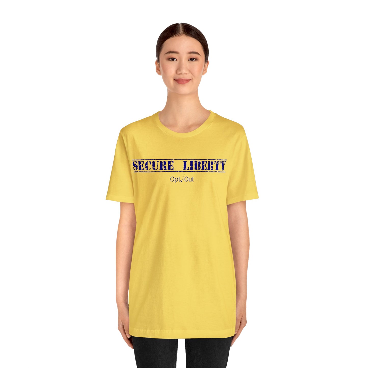 Secure Liberty Navy Blue T-Shirt