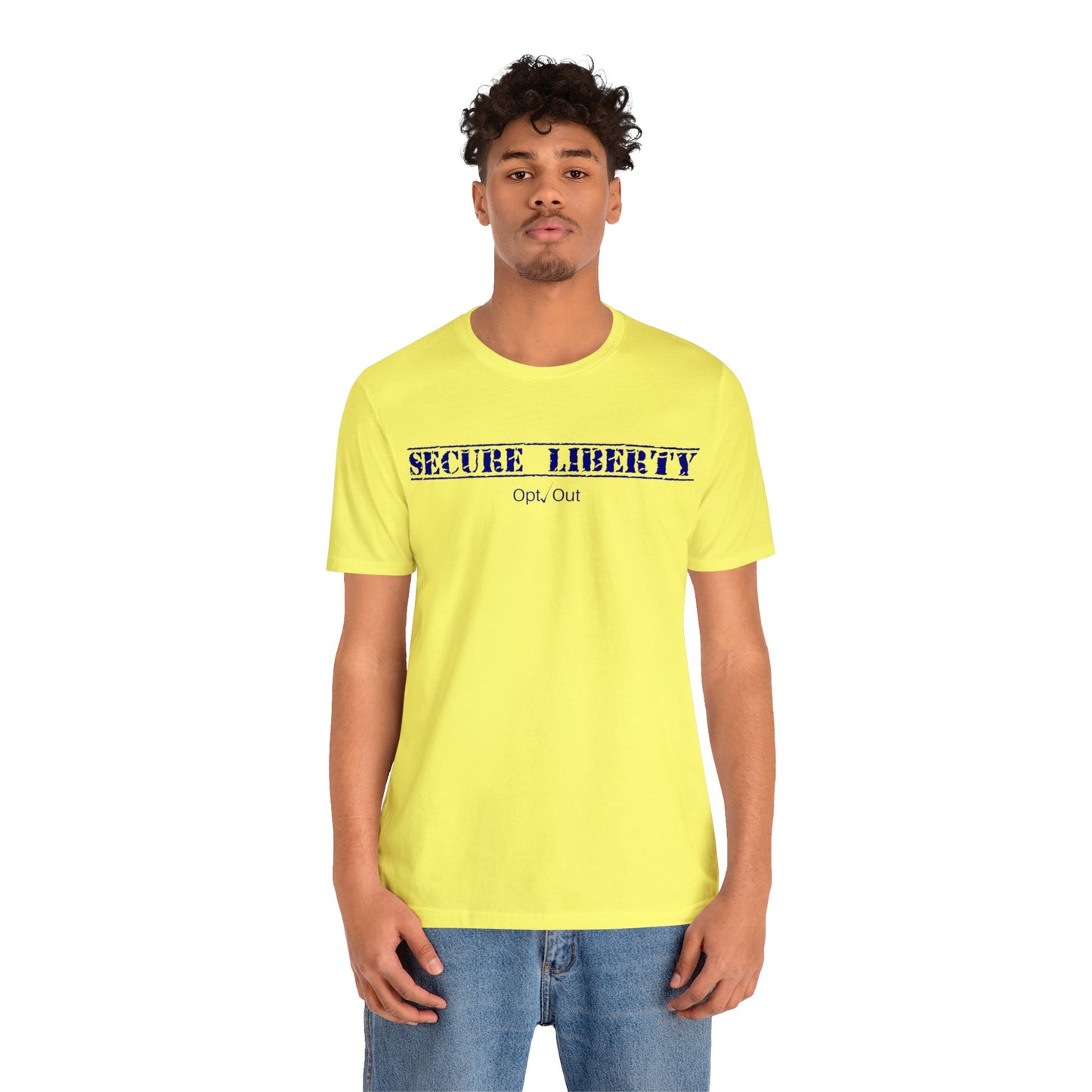 Secure Liberty Navy Blue T-Shirt