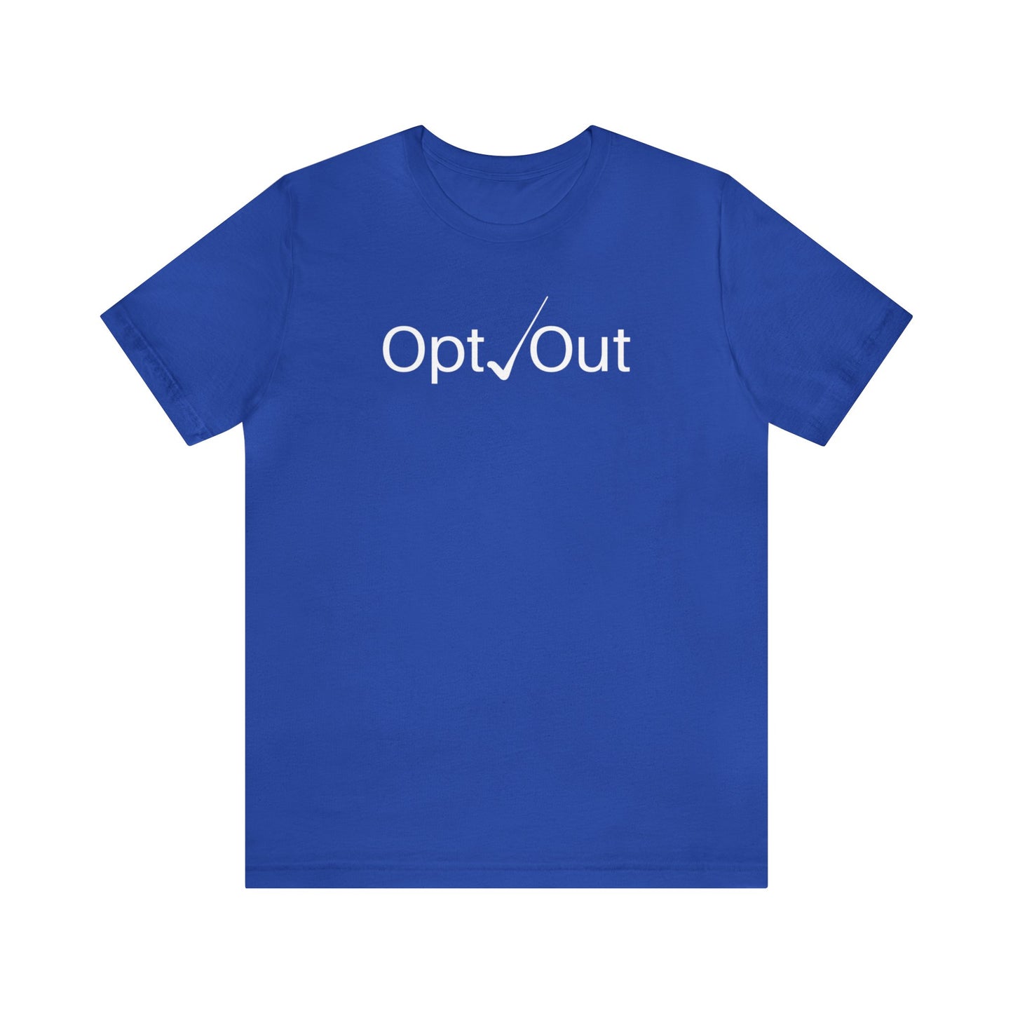 Opt Out Logo Supersoft T-Shirt