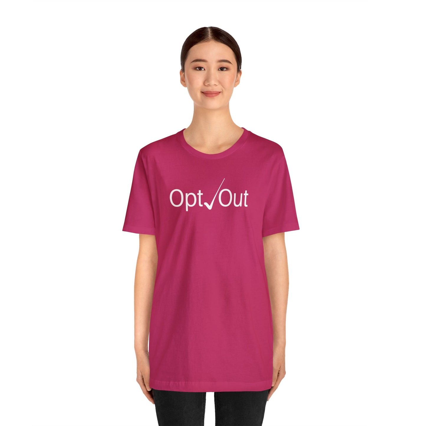 Opt Out Logo Supersoft T-Shirt