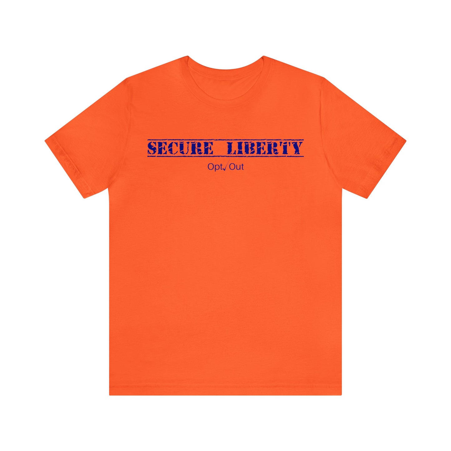 Secure Liberty Navy Blue T-Shirt