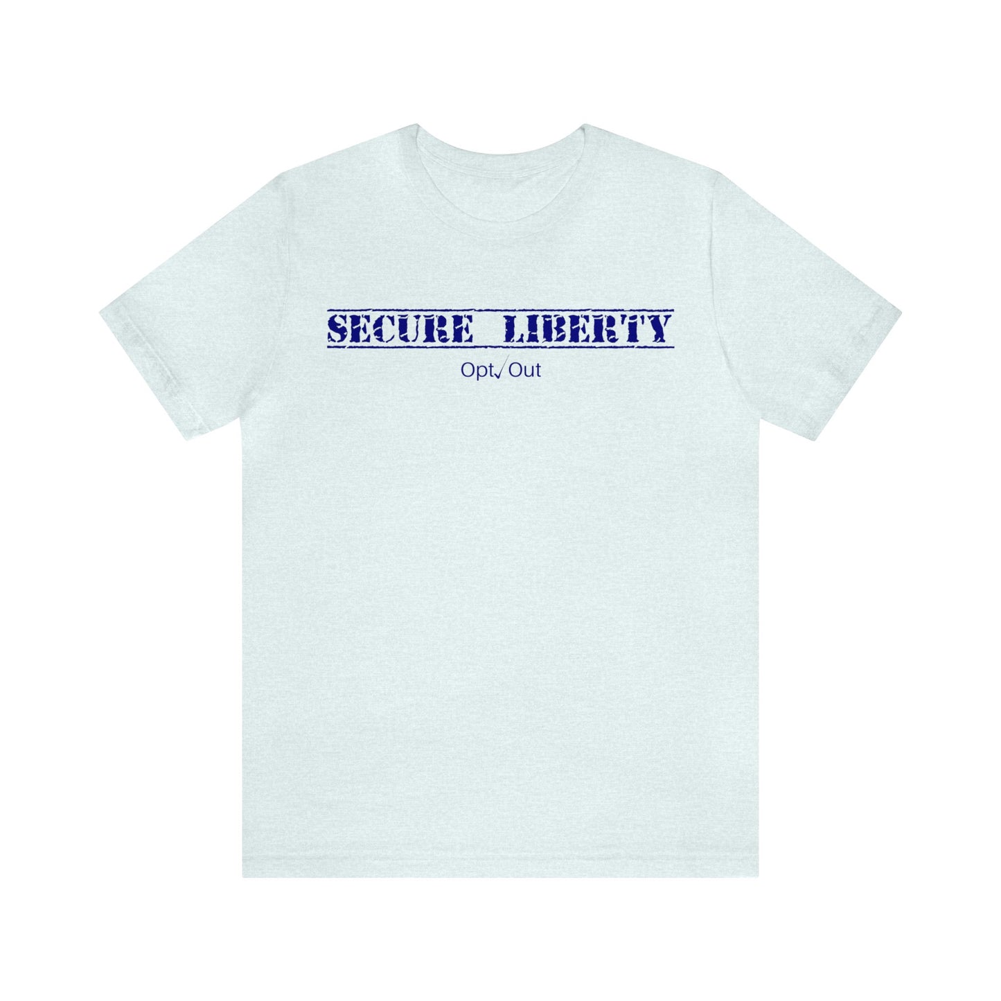 Secure Liberty Navy Blue T-Shirt