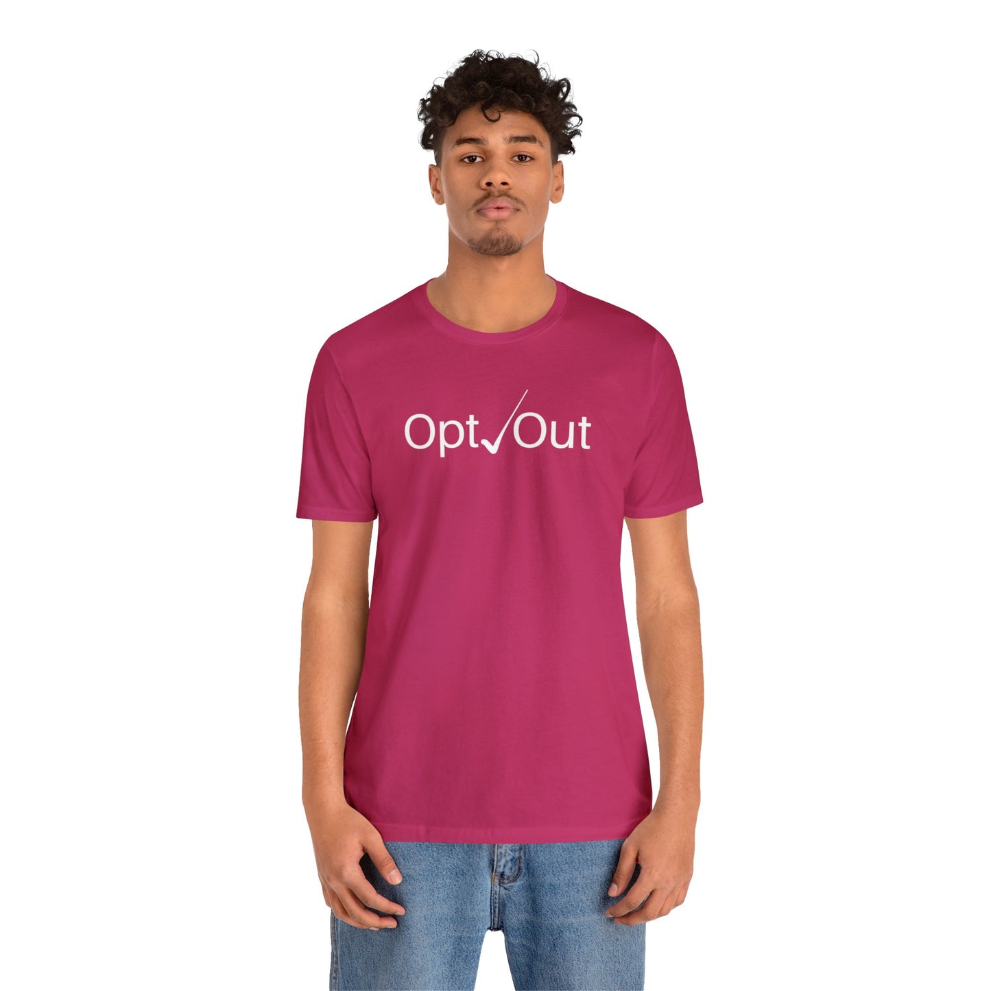 Opt Out Logo Supersoft T-Shirt