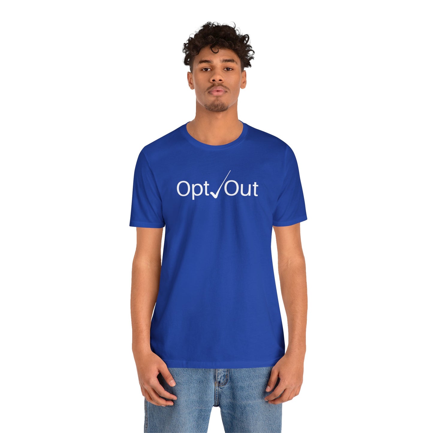 Opt Out Logo Supersoft T-Shirt