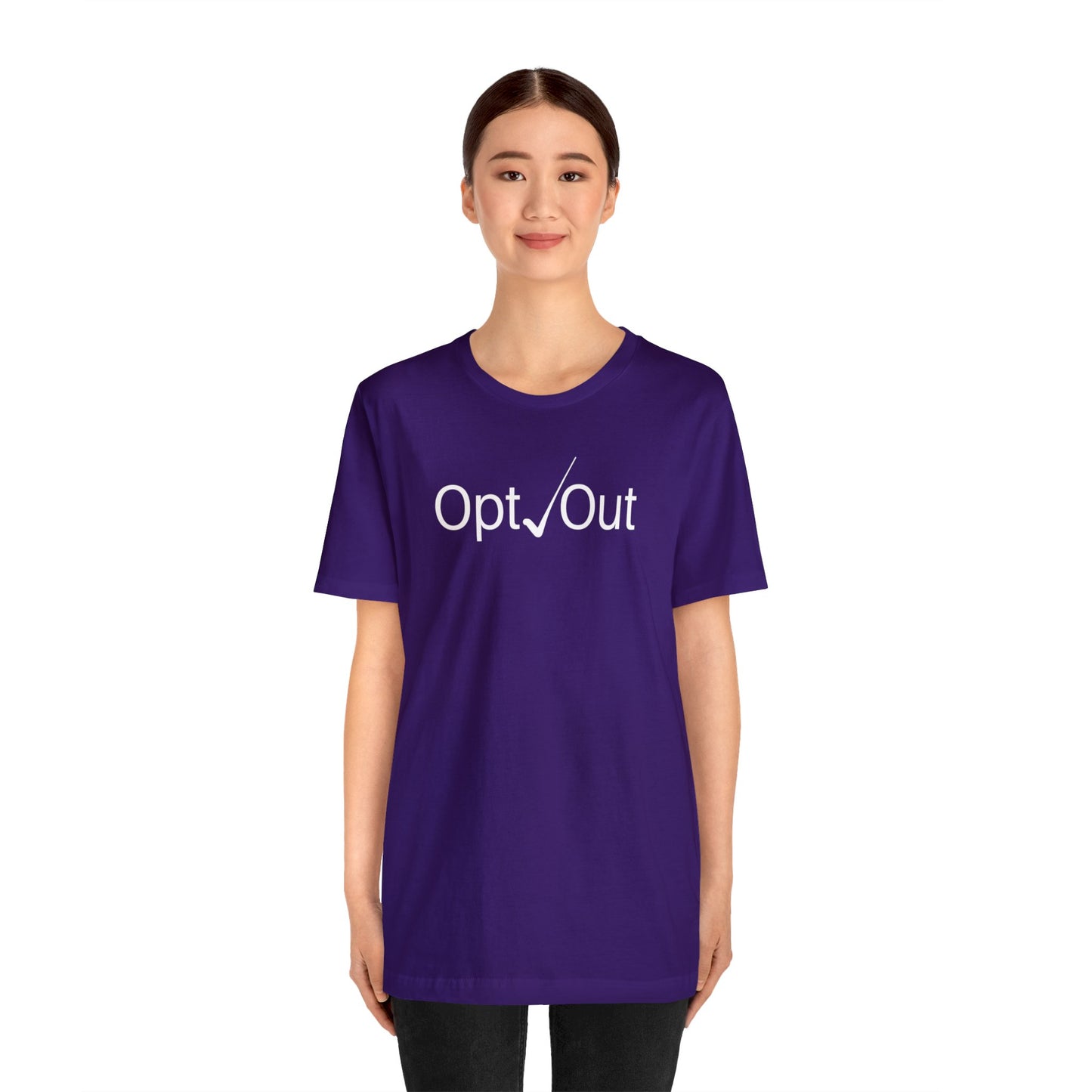 Opt Out Logo Supersoft T-Shirt