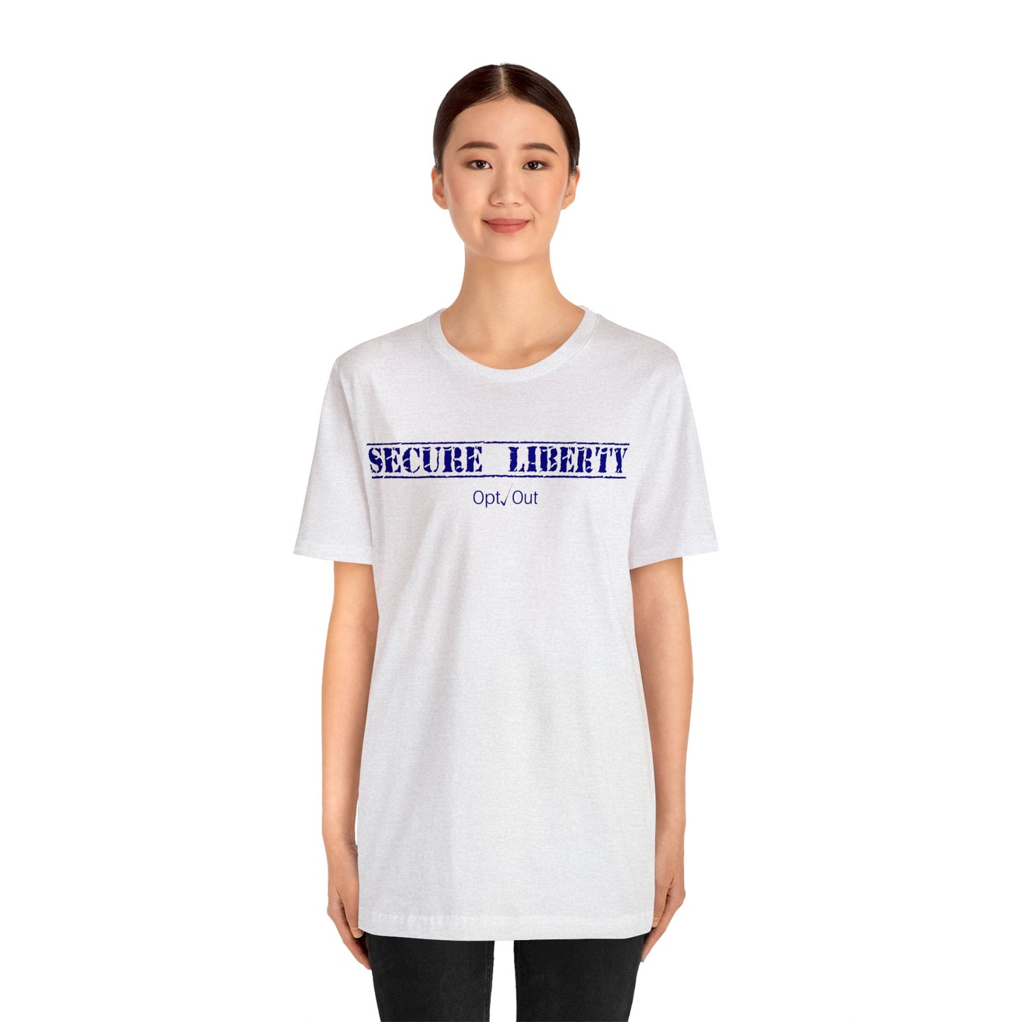 Secure Liberty Navy Blue T-Shirt