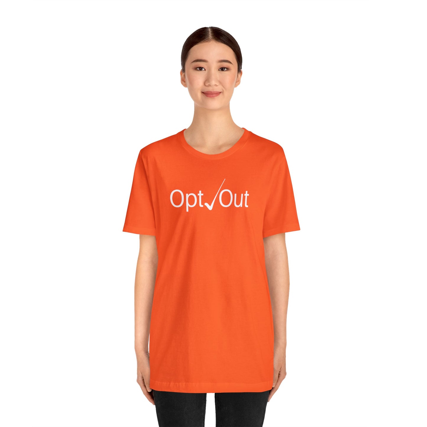 Opt Out Logo Supersoft T-Shirt