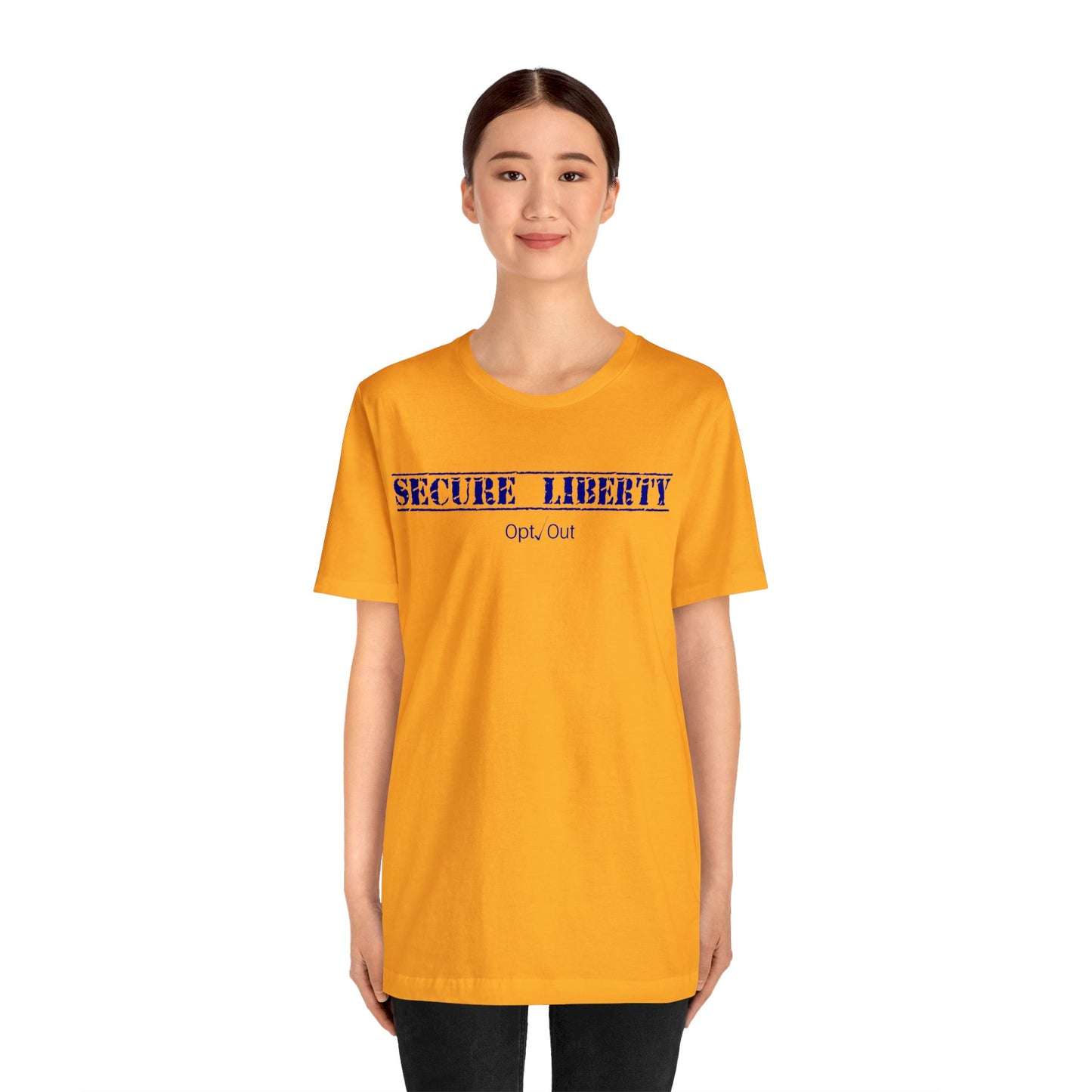 Secure Liberty Navy Blue T-Shirt