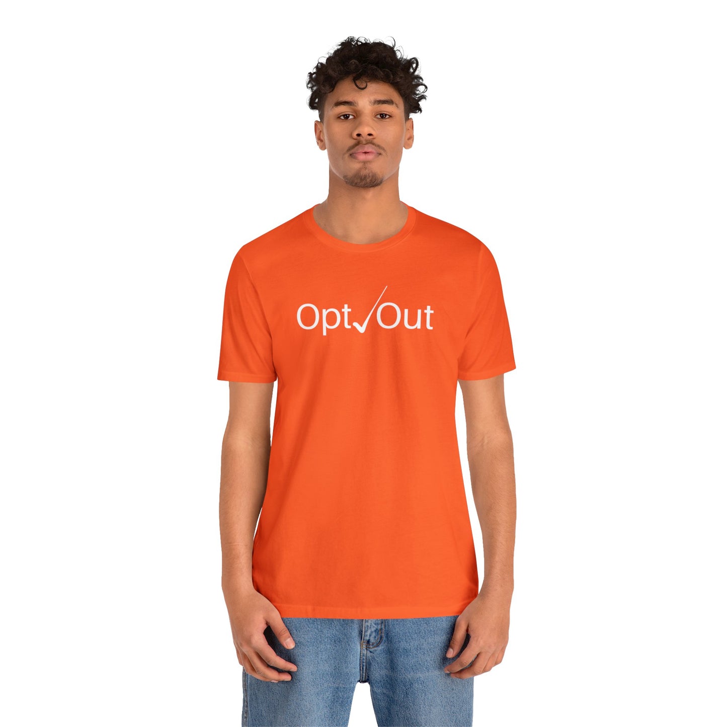 Opt Out Logo Supersoft T-Shirt