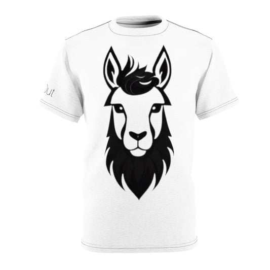 Llama Unisex Cut & Sew Tee (AOP)