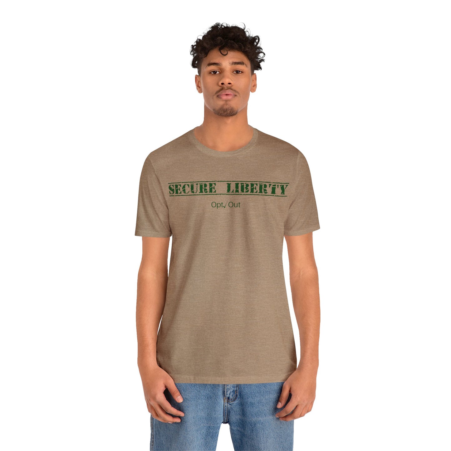 Secure Liberty Army Green T-Shirt