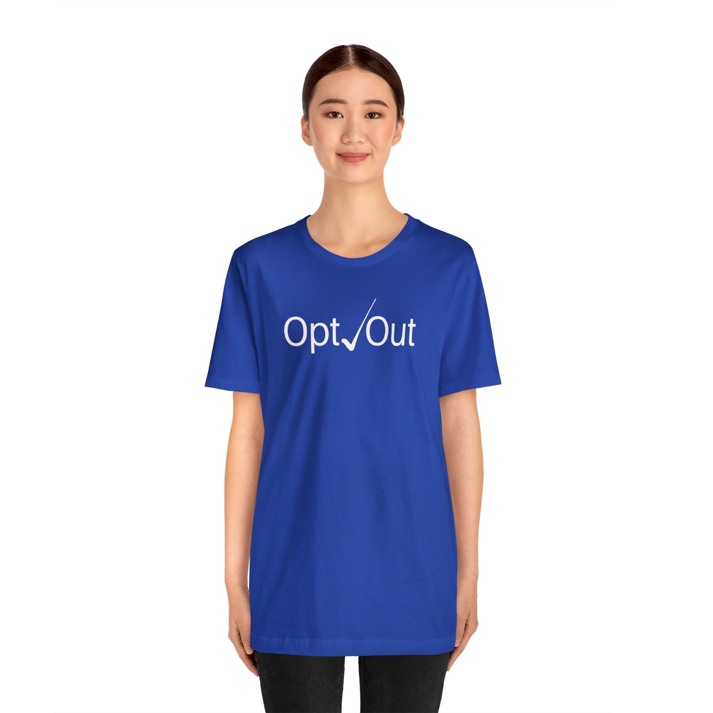 Opt Out Logo Supersoft T-Shirt