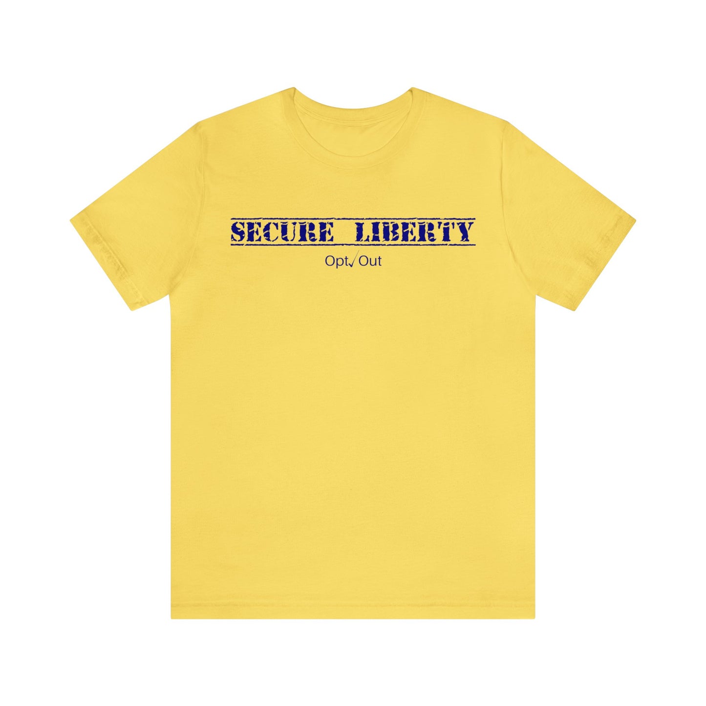 Secure Liberty Navy Blue T-Shirt