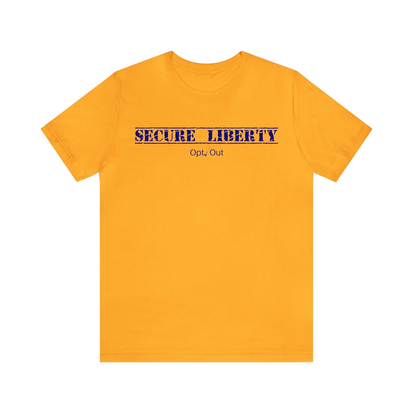 Secure Liberty Navy Blue T-Shirt