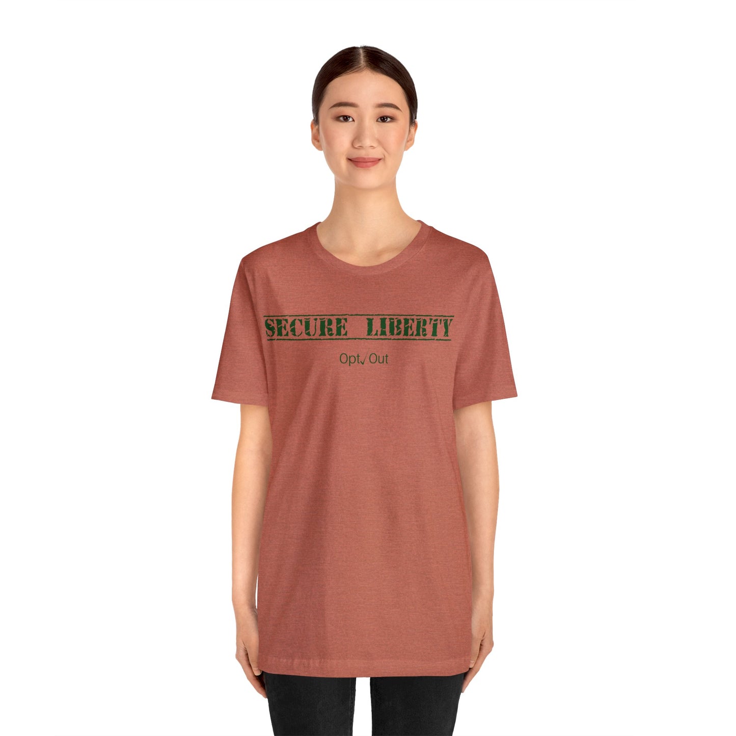 Secure Liberty Army Green T-Shirt