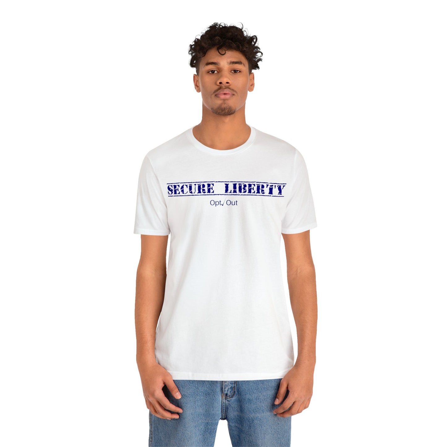 Secure Liberty Navy Blue T-Shirt